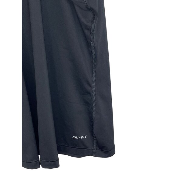 Nike Tank Top Women Activewear Workout Running Gym Yoga Black White Medium Pro - Picture 11 of 11